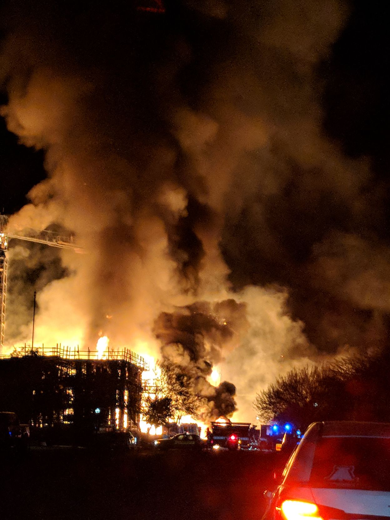 Tyndall fire